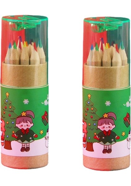 12 Renkli Öğrenci Çizim Kalemi (Yurt Dışından)