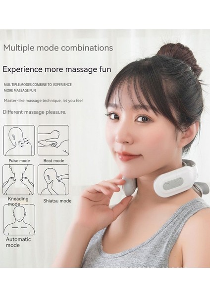 Çok Fonksiyonlu Servikal Masaj Aleti - Beyaz (Yurt Dışından) fırsatları