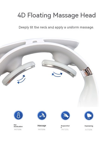Çok Fonksiyonlu Servikal Masaj Aleti - Beyaz (Yurt Dışından) indirimleri