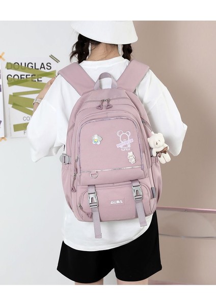 Çok Bölmeli Büyük Kapasiteli Sırt Çantası - Gri (Yurt Dışından) indirimleri