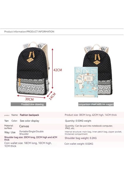 Çok Bölmeli Büyük Kapasiteli Sırt Çantası - Mor (Yurt Dışından) modelleri