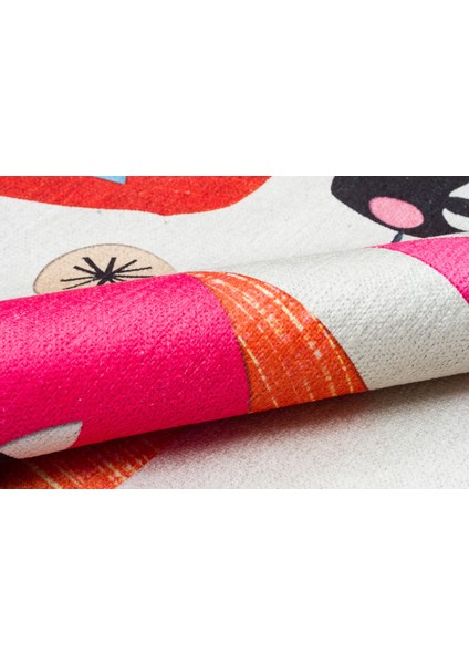 Mira 877 Küçük Yüzler Temalı Kubik Çok Renkli Modern Halı fiyatları