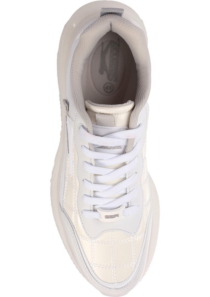 ZARKO I Erkek Sneaker Koşu & Yürüyüş Ayakkabısı Beyaz Rugan