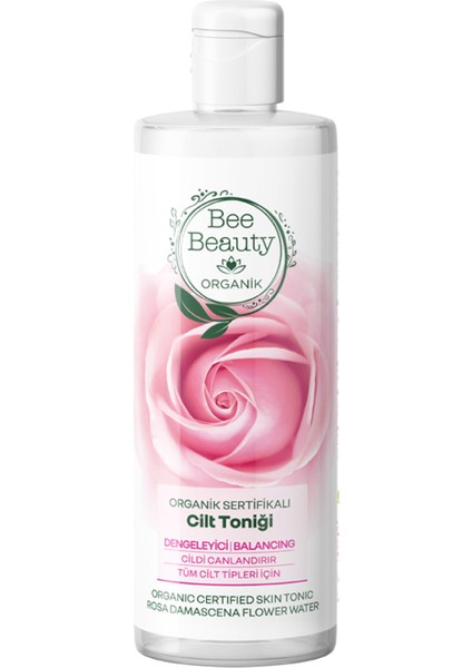 Organk Cılt Tonık Gül 200 ml