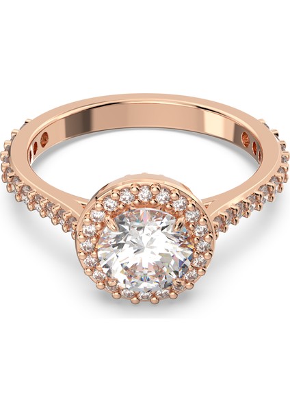 5642641 Swarovski Yüzük Constella:ring Rnd Pv L White/ros 58 5642641