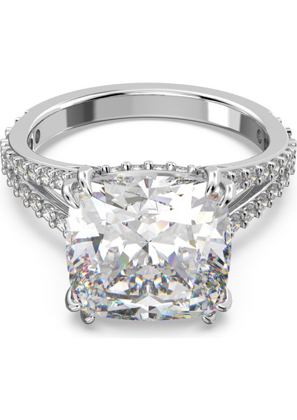 5638549 Swarovski Yüzük Constella:ring Sq L White/rhs 55 5638549