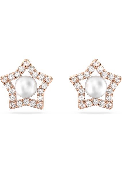 5645465 Swarovski Küpe Stella:pe Stud White/ros 5645465