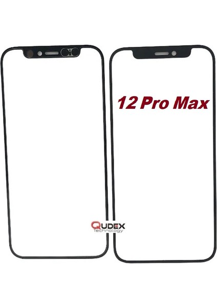 Apple iPhone 12 Pro Max Dokunmatik Okalı Ön Cam Lens