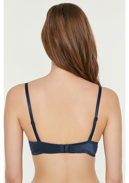 Kadın Push-Up Çift Dolgulu Lacivert Sütyen 33703501 fırsatları