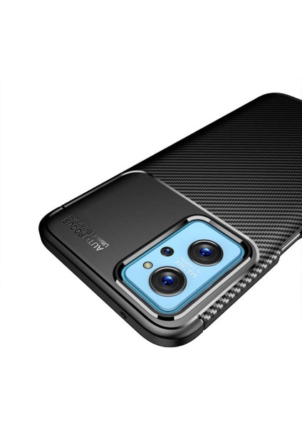 Oppo A76 4g Karbon Görünüm Negro Silikon Kılıf