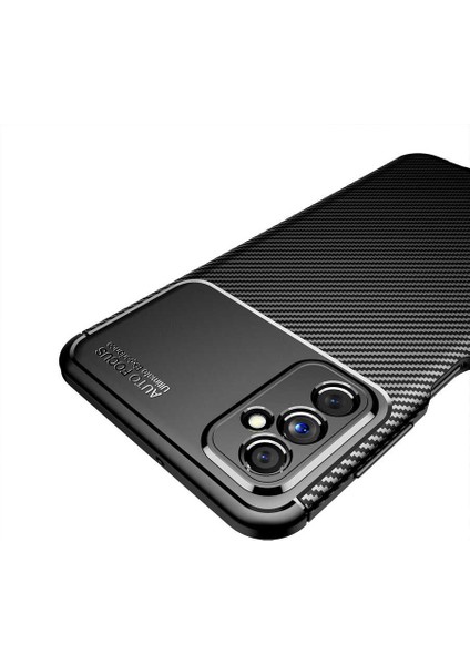 Samsung Galaxy M23 Karbon Görünüm Negro Silikon Kılıf
