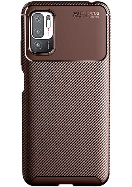 Xiaomi Poco M3 Pro Kılıf Negro Silikon Karbon Desen