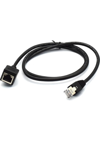 5077 RJ45 Dişi Erkek Uzatma 0.5m Panel Tipi Cat6 Montaj Kablosu modelleri