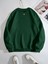 Kadın Çizgili Kalp Baskılı Oversize Sweatshirt 1