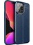 Apple Iphone 14 Pro Max Kılıf Deri Desenli Lux Niss Silikon 1