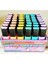 Highlighter Pastel Kesik Uçlu Fosforlu Kalem 48'li 1