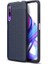 Huawei P Smart Pro 2019 Kılıf Niss Silikon Deri Desen + Ekran Koruyucu 1