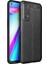 Realme 7 Kılıf Niss Derili Silikon Siyah 1