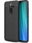 Xiaomi Redmi Note 8 Pro Kılıf Niss Derili Silikon Siyah 1