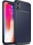 Apsuwa Iphone Xs Karbon Görünüm Negro Silikon Kılıf + Ekran Koruyucu Nano 1