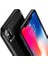 Apsuwa Iphone Xs Karbon Görünüm Negro Silikon Kılıf + Ekran Koruyucu Nano 4