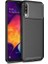 Apsuwa Samsung Galaxy A30S Karbon Görünüm Negro Silikon Kılıf + Ekran Koruyucu Nano 1