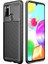 Apsuwa Samsung Galaxy A21S Karbon Görünüm Negro Silikon Kılıf + Ekran Koruyucu Nano 1