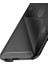 Apsuwa Samsung Galaxy J6 Karbon Görünüm Negro Silikon Kılıf + Ekran Koruyucu Nano 4