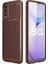 Apsuwa Vivo Y11S Karbon Görünüm Negro Silikon Kılıf + Ekran Koruyucu Nano 1