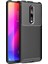 Xiaomi Mi 9t Kılıf Negro Silikon Karbon Desen + Ekran Koruyucu Nano 1