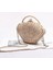 Moda Rattan Kabuk Bayan Çanta Hasır Örgü Messenger Çanta(Yurt Dışından) 4