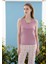 Summer Check Viskon Kadın Pijama Takımı M Lila 3
