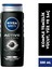 NIVEA Men Active Clean Duş Jeli 500ml;3'ü 1 Arada Komple Bakım; Vücut; Saç ve Yüz için;Doğal Aktif Karbon İçerir 1