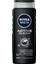 NIVEA Men Active Clean Duş Jeli 500ml;3'ü 1 Arada Komple Bakım; Vücut; Saç ve Yüz için;Doğal Aktif Karbon İçerir 2