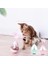 Interaktif Kedi Tüy Oyuncak Tırpanak Kaçak Gıda Konteyner Pet Köpek Elektrikli Mikro Tumbler Yavaş Yem Ağır Döner | Kedi Oyuncakları (Yeşil) 2