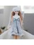 Yeni 1/6 Bebek Oyuncakları Çocuklar Için Prenses Bebekler ile Moda Mavi Elbise Şapka Için 11 Aktif Eklemler Dıy 30 cm Doll Kız Hediye | Bebekler 2