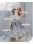 Yeni 1/6 Bebek Oyuncakları Çocuklar Için Prenses Bebekler ile Moda Mavi Elbise Şapka Için 11 Aktif Eklemler Dıy 30 cm Doll Kız Hediye | Bebekler 4