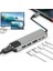 6-In-1 Usb-C Hub Çok Bağlantı Noktası Adaptörü USB Tipi C Hub Adaptörü Dock 4 K HDMI RJ45 Ethernet Lan USB Şarj R60 ile 3