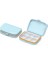 2 Adet Taşınabilir Hap Kutusu Küçük Hap Kutusu Mini Sevimli Paketleme Taşınabilir Haplar Tablet Ilaç Kutusu (Yurt Dışından) 1