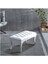 Naturel Krem Kapitoneli Kapı Önü Ayak Ucu Puf & Bench 90 cm 1