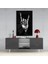 Horns Hands Cam Tablo - 72X46 cm 4