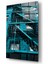 Mavi Merdivenler Cam Tablo - 72X46 cm 1
