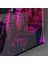 Neon Bakışlar Cam Tablo - 72X46 cm 3