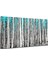 Yeşil Orman Cam Tablo - 3 Adet 72X46 cm 1