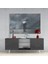 Düşüncelerde Fırtına Cam Tablo - 72X46 cm 4