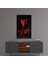 Darko Red Cam Tablo - 72X46 cm 4