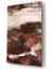 Abstract Toprak Cam Tablo - 72X46 cm 1