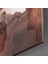 Abstract Toprak Cam Tablo - 72X46 cm 3