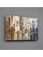 Soyut Şehir Cam Tablo - 72X46 cm 2