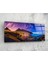 Şehir Işıkları 92X36CM Cam Tablo 1